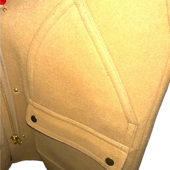 J Crew Vail Parka Removable Faux Fur Trim on Hood Size 0 - Picture 10 of 14